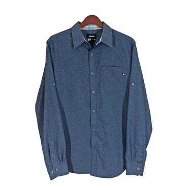 Marmot MARMOT Aerobora Blue Long-Sleeve Shirt Size