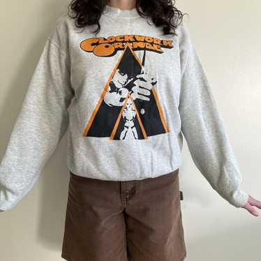 Vintage Rare Vintage 90s Clockwork Orange Crewneck