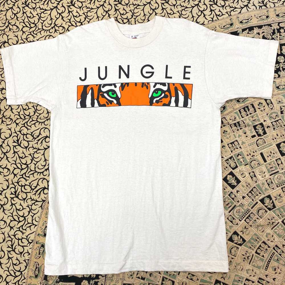 1990s Jungle tiger t-shirt - image 1