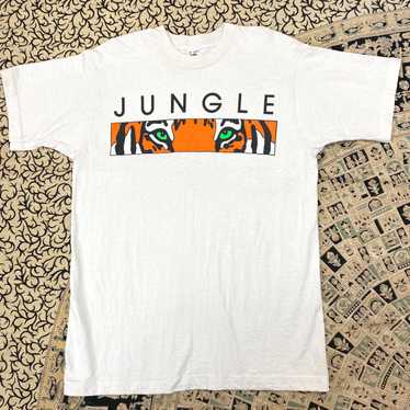 1990s Jungle tiger t-shirt - image 1