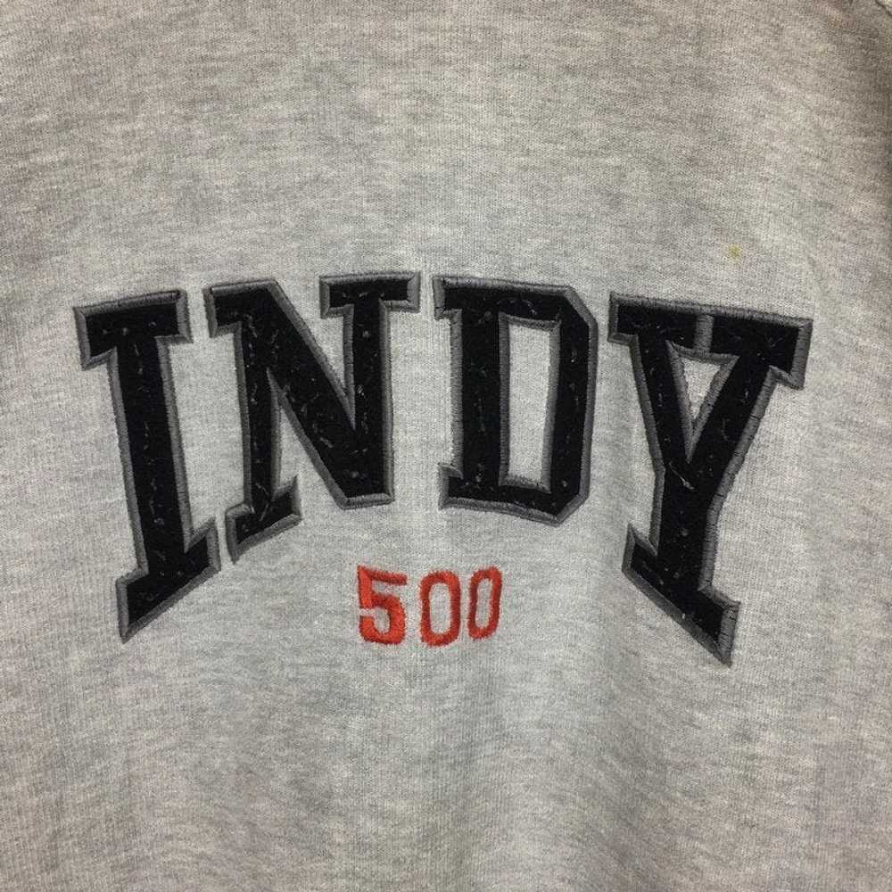 Vintage INDIANAPOLIS 500 Sweatshirt Big Logo Spel… - image 5