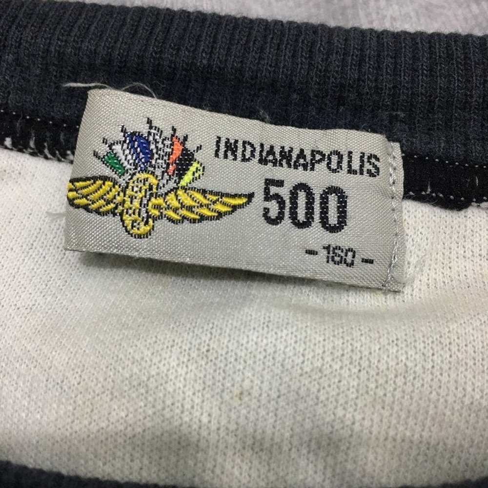 Vintage INDIANAPOLIS 500 Sweatshirt Big Logo Spel… - image 7