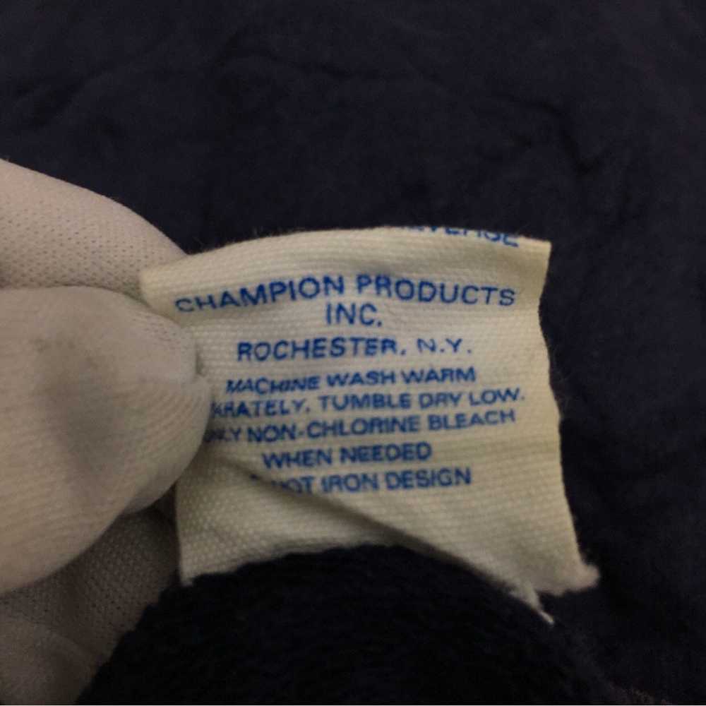 Vintage CHAMPION North Carolina Sweatshirt Big Lo… - image 6