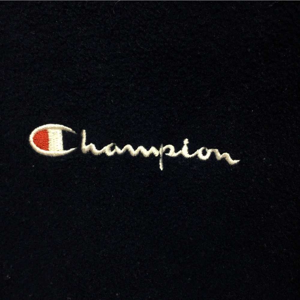 Vintage CHAMPION USA Basketball Fleece Jacket Tra… - image 4