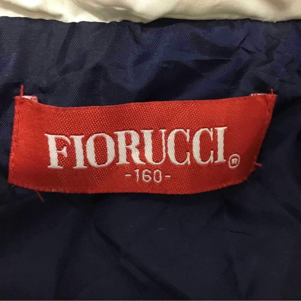 Vintage FIORUCCI PARIS Ski Puffer Jacket Hoodie W… - image 7