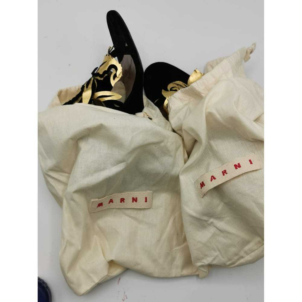 サンダル MARNI SS25 Suede sabots (SBMR004004P5246 00M30) MARNI SS25 Suede sabots (SBMR004004P5246 00M30) (MARNI