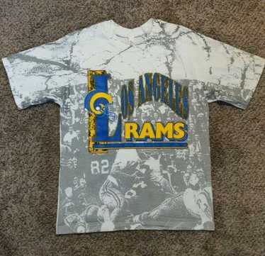 vintage 90s ST. LOUIS RAMS T-Shirt XL football nfl los angeles hip