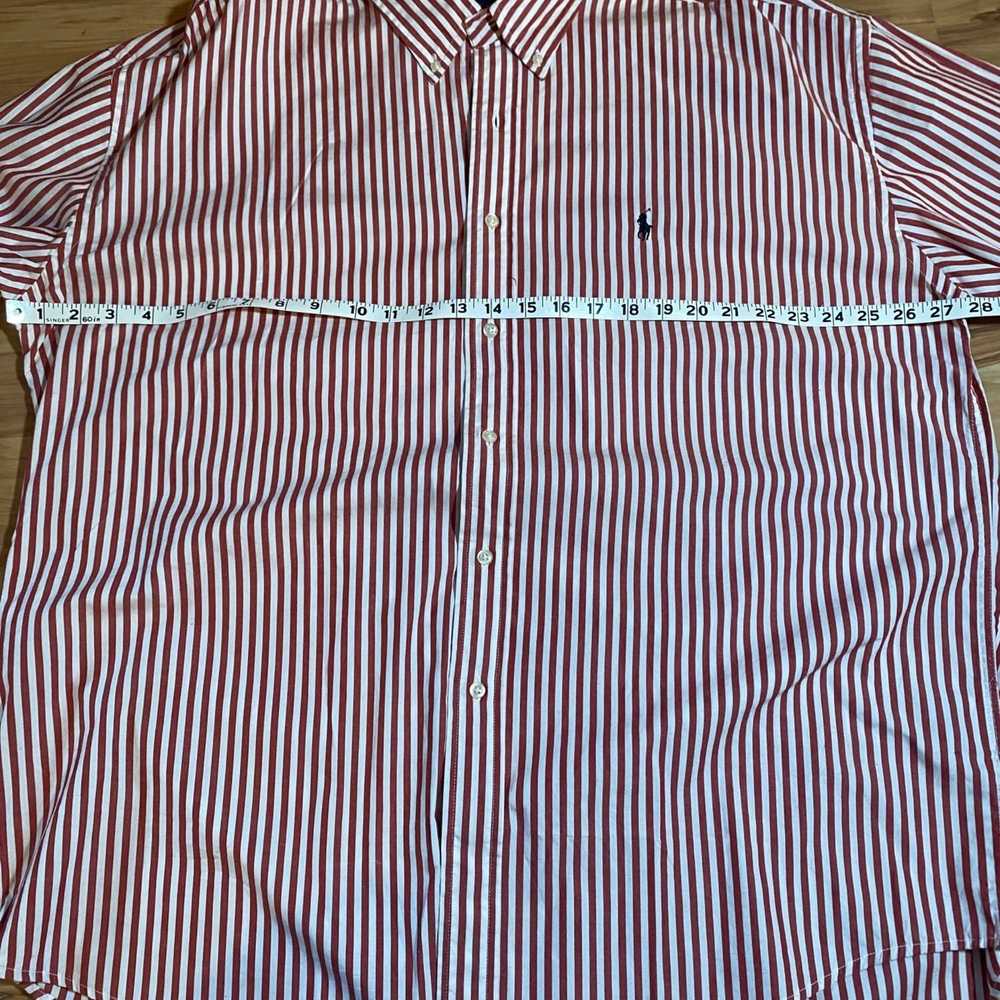 Ralph Lauren Red & White striped Ralph Lauren XXL… - image 3