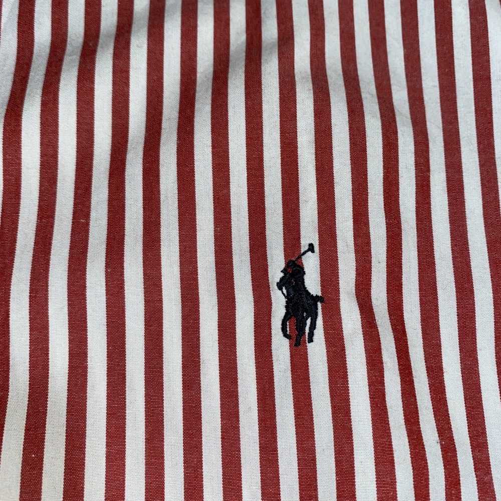 Ralph Lauren Red & White striped Ralph Lauren XXL… - image 5