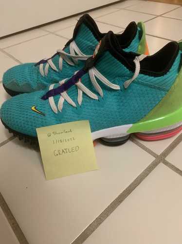 Lebron 16 low cp hotsell hyper jade