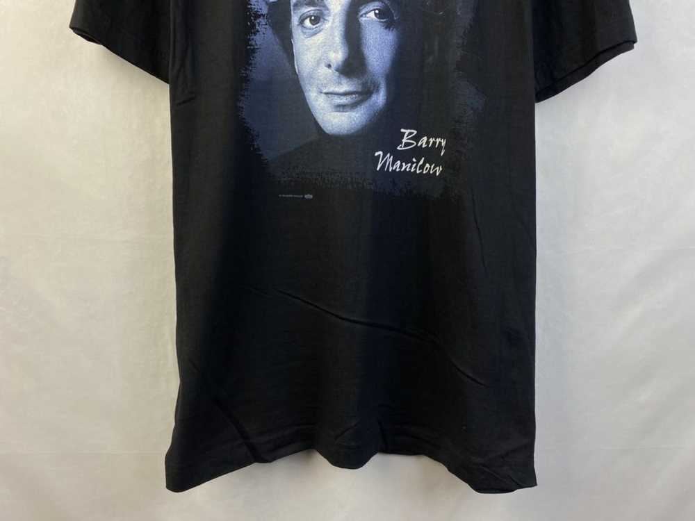 Vintage Vintage T Shirt Barry Manilow 1995 World … - image 3