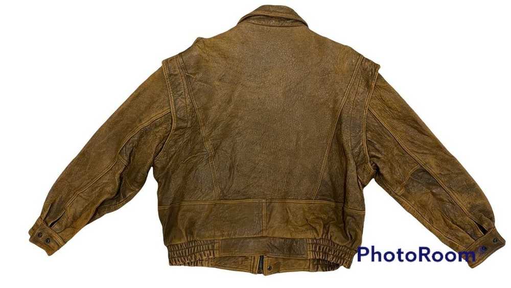 Leather Jacket × Military × Vintage Vintage Type … - image 2
