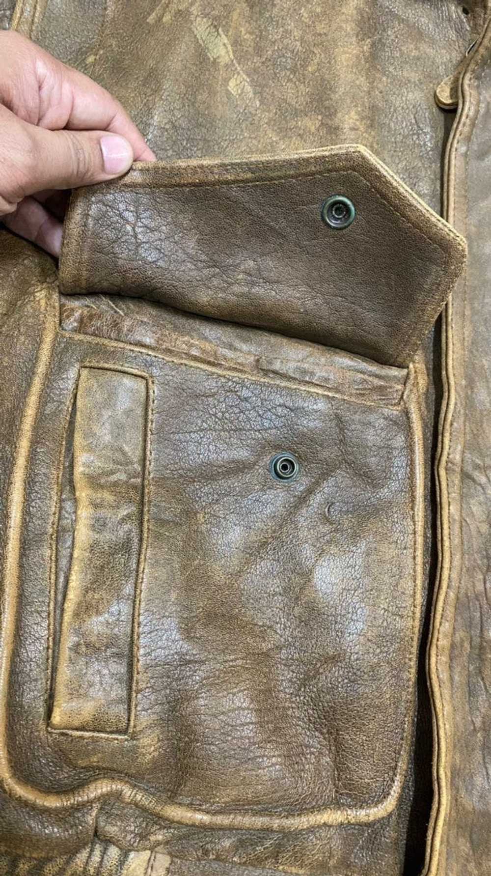 Leather Jacket × Military × Vintage Vintage Type … - image 6