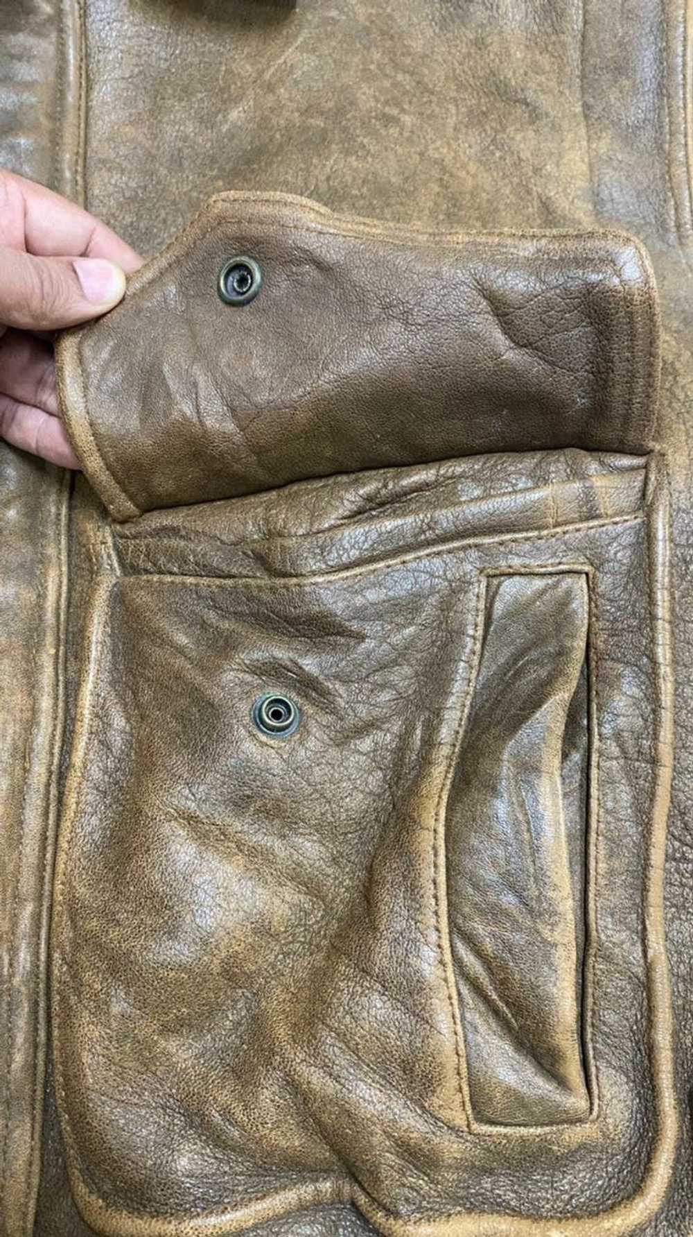 Leather Jacket × Military × Vintage Vintage Type … - image 7