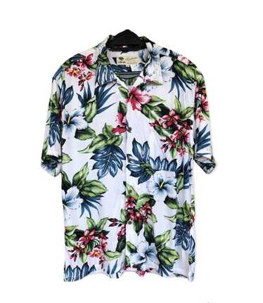 Hawaiian Shirt × Japanese Brand hawaiian shirt fl… - image 1