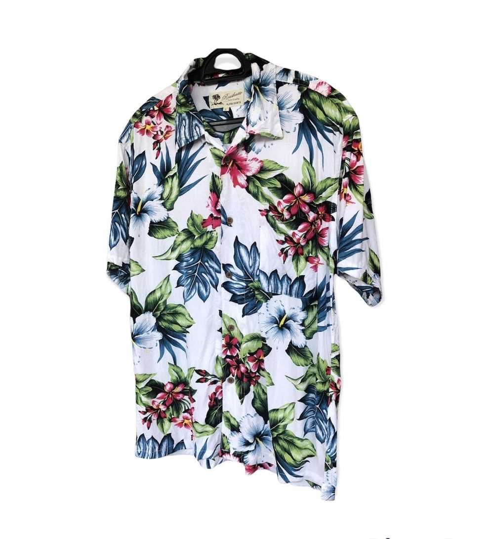 Hawaiian Shirt × Japanese Brand hawaiian shirt fl… - image 2