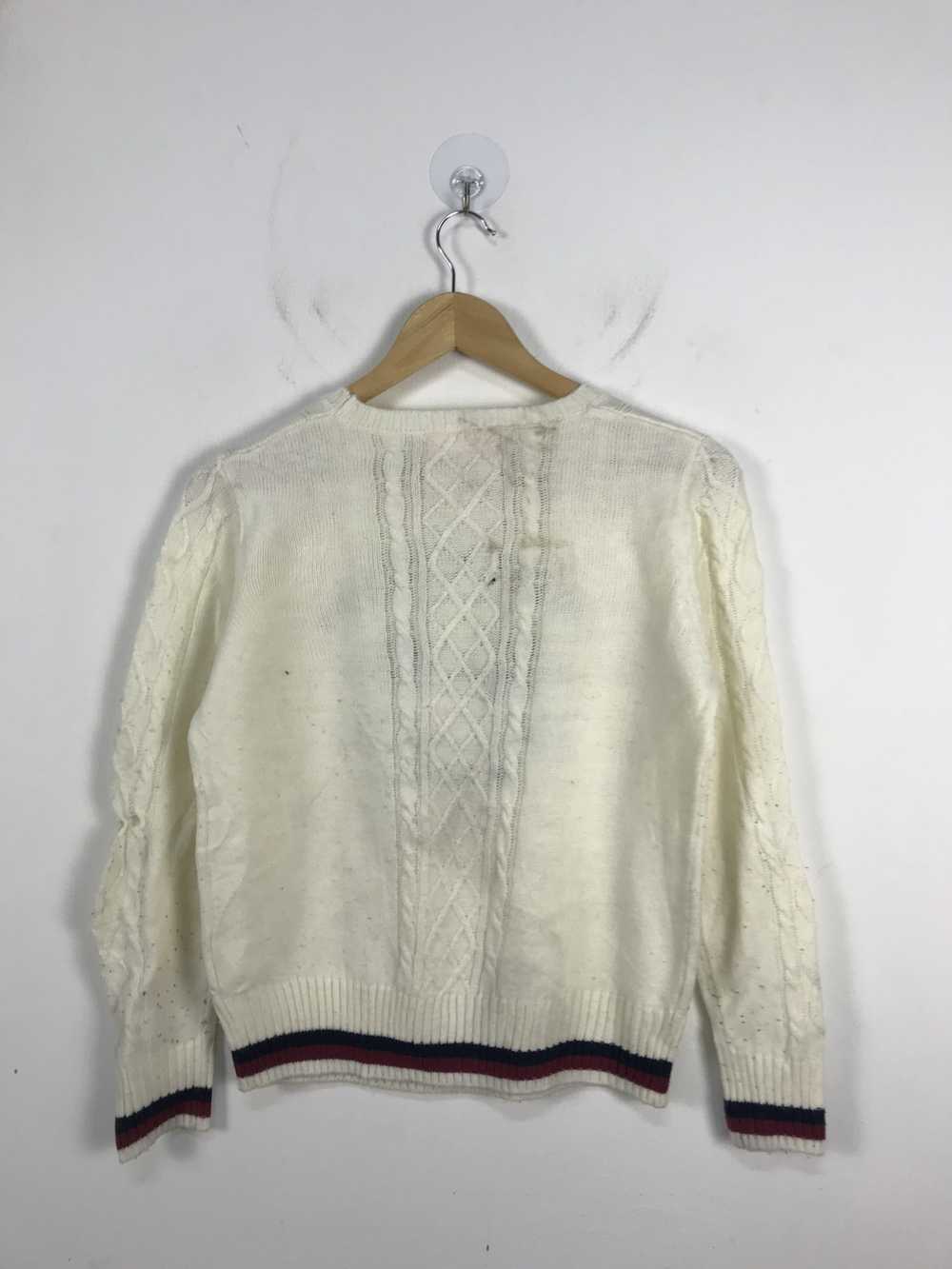 Coloured Cable Knit Sweater × Japanese Brand Mezz… - image 7