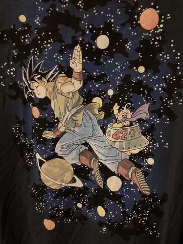 Japanese Brand × Vintage Goku space shirt - image 1