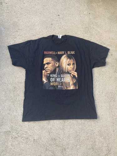 Rap Tees × Tour Tee MARY J.BLIGE & MAXWELL KING+QU