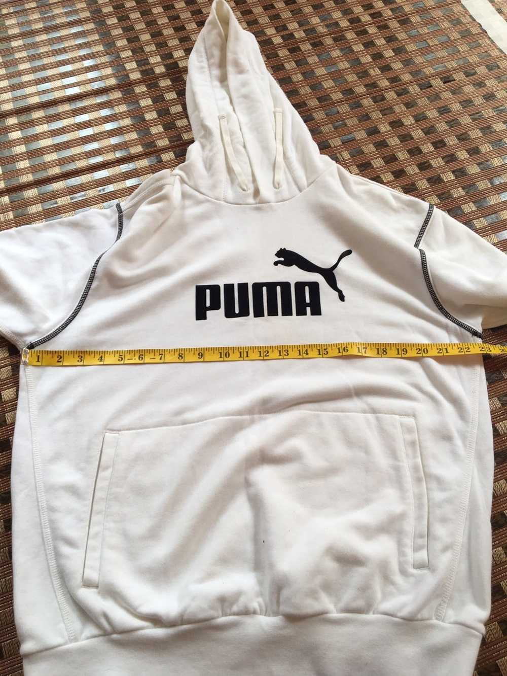 Puma × Vintage Puma Big Logo White Hoodie - image 10