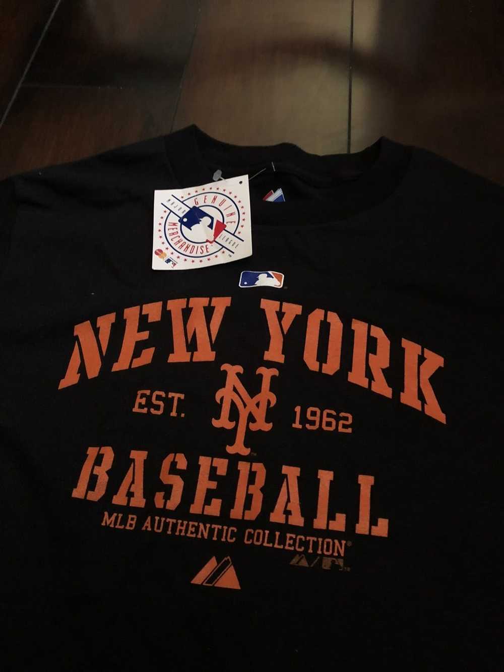 Majestic mets best sale shirt