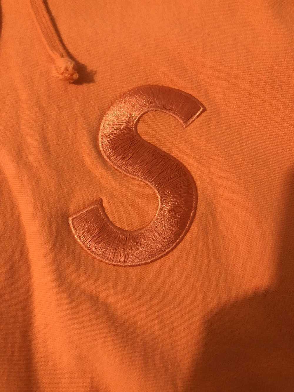 Supreme Supreme Tonal S Logo Hoodie Bright Orange - image 2
