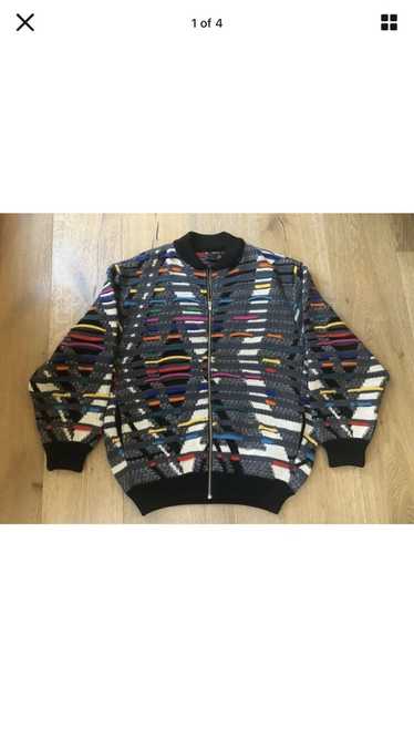Coogi Coogi Vintage Full zip chunky jacket size L