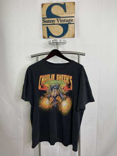 Vintage Charlie Sheen Tour TShirt