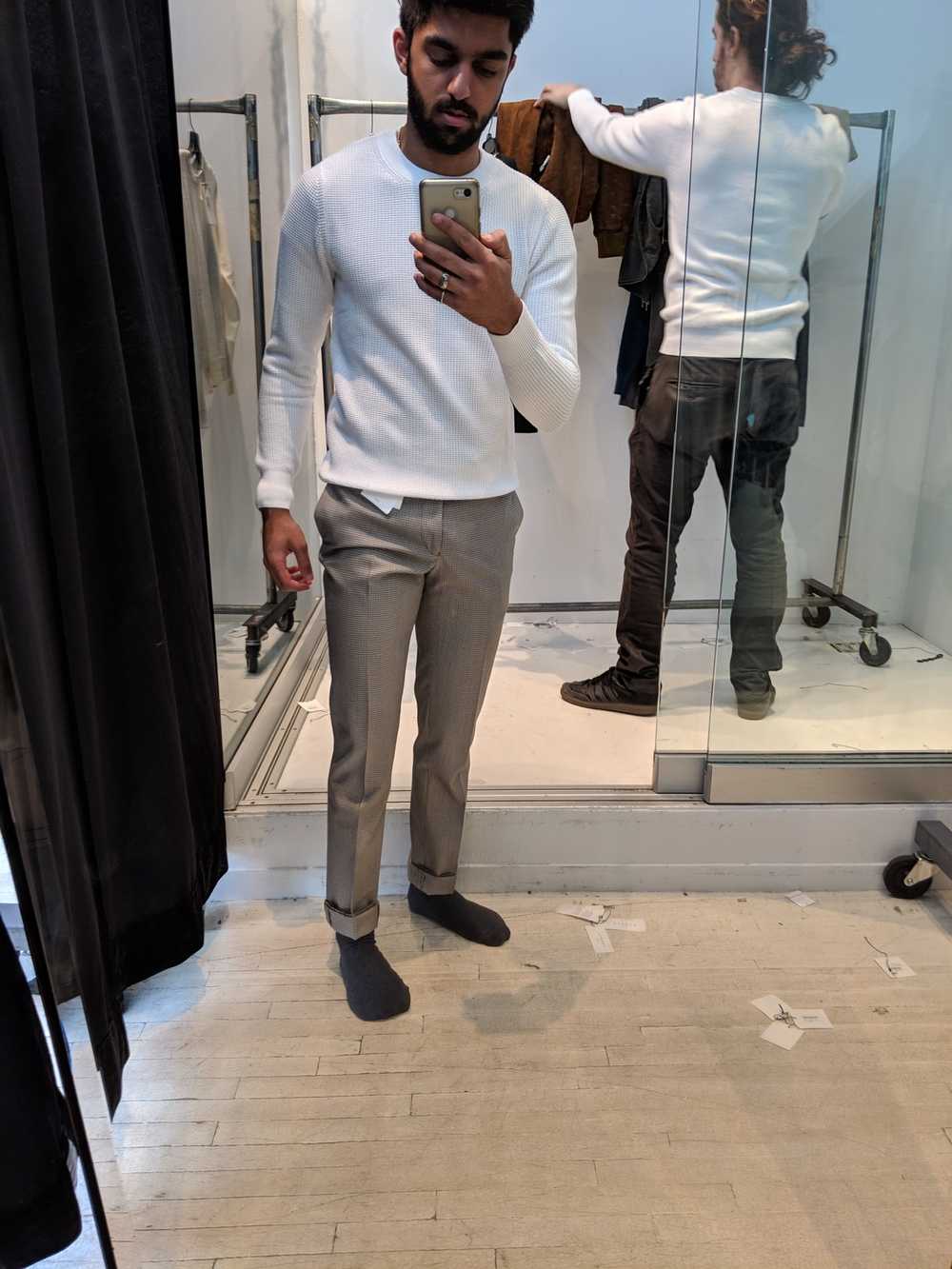 Sandro Havana Suit Trousers - image 4