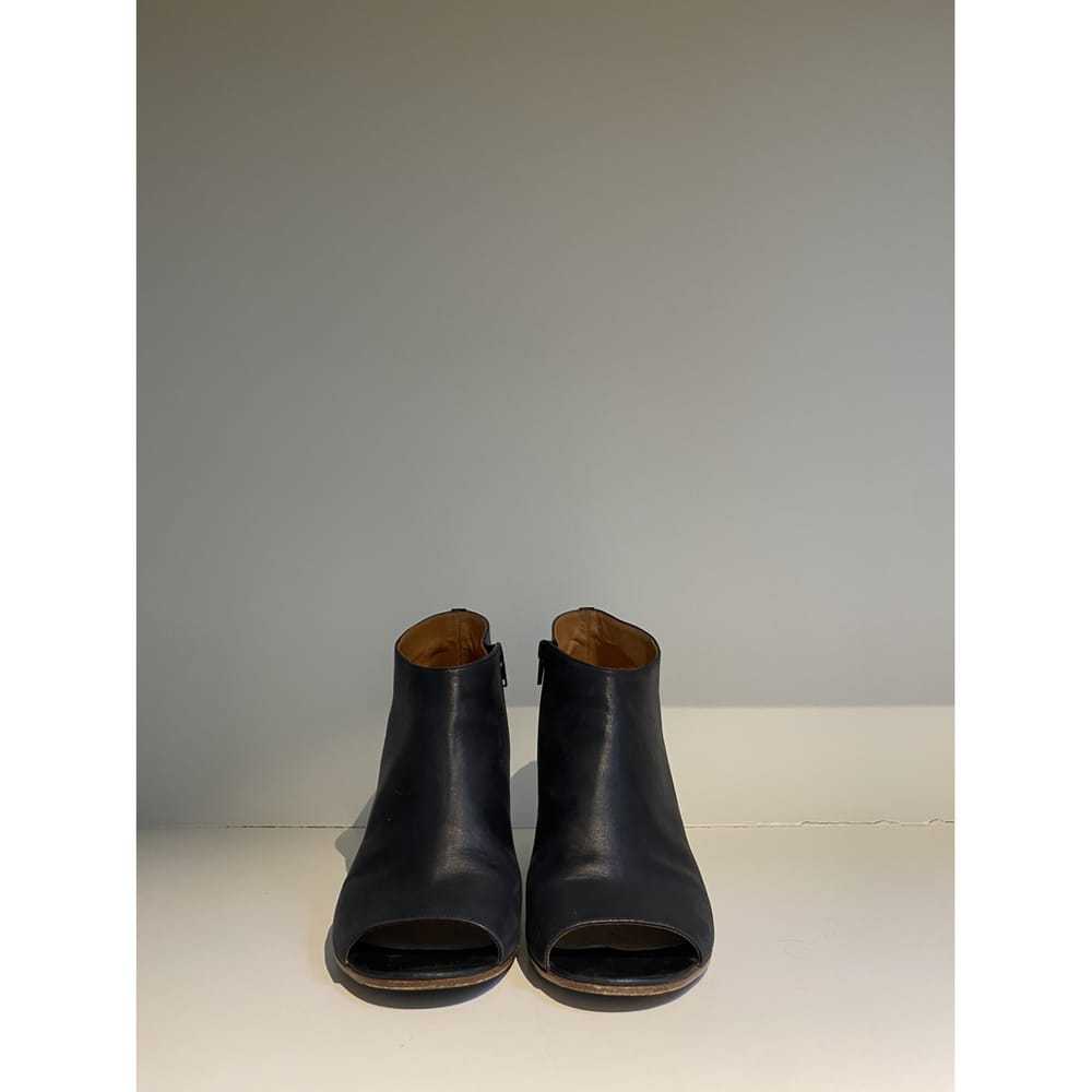 Maison Martin Margiela Leather open toe boots - image 5