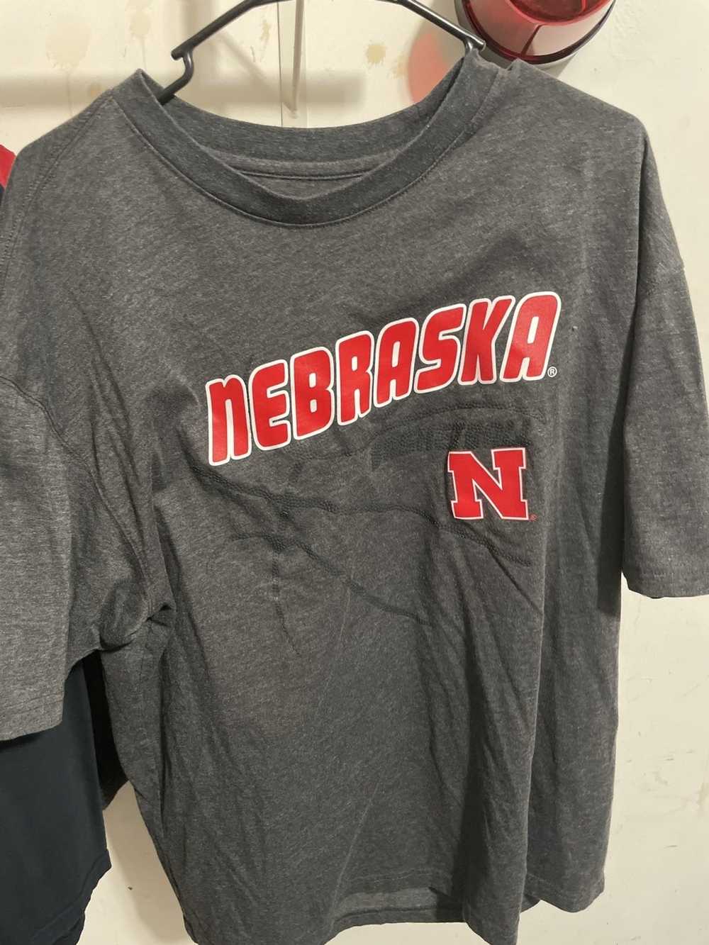 Vintage Nebraska Basketball Tee - image 1