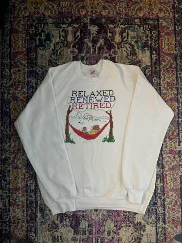 Custom Custom hand embroidered grandpa sweater