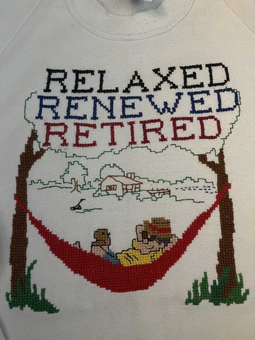 Custom Custom hand embroidered grandpa sweater - image 2