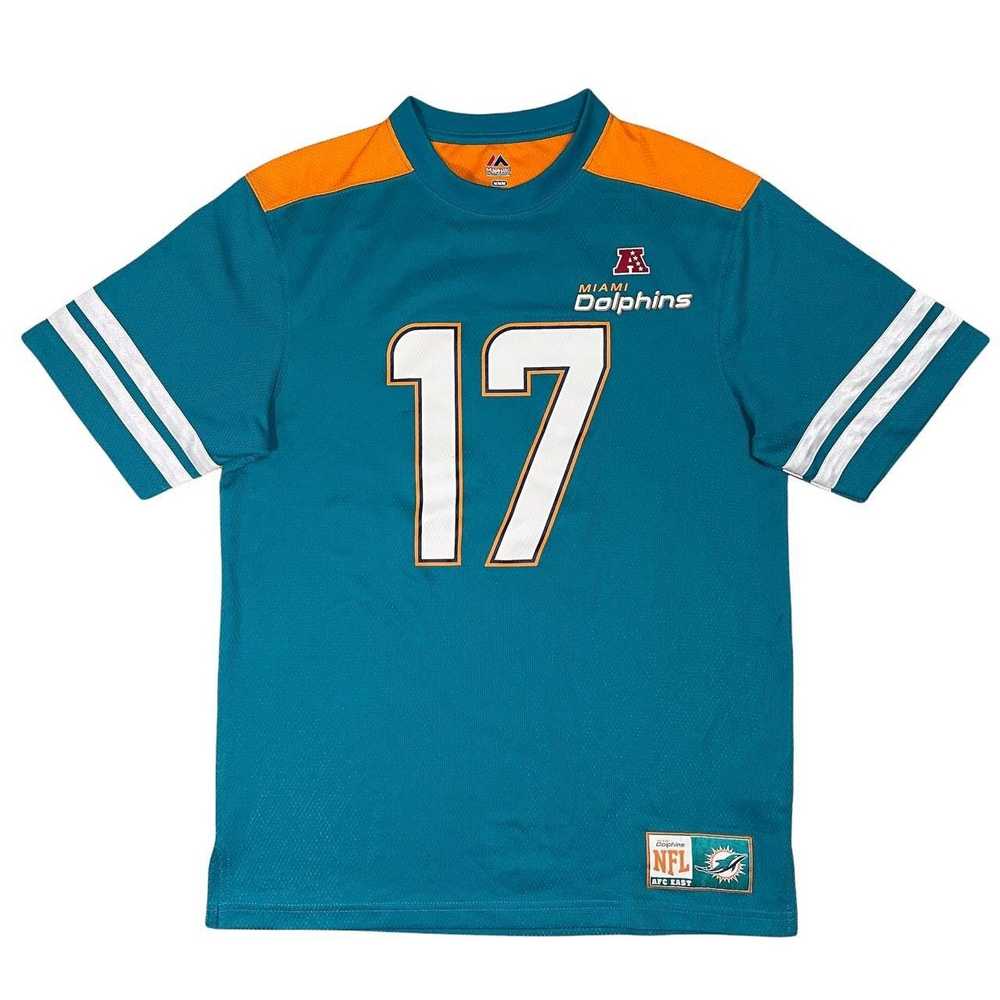 Majestic × NFL Miami Dolphins 17 Tannehill Jersey… - image 1