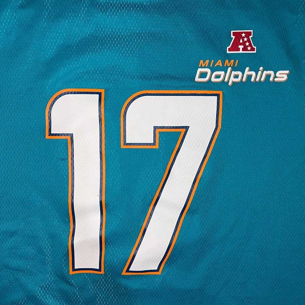 Majestic × NFL Miami Dolphins 17 Tannehill Jersey… - image 9