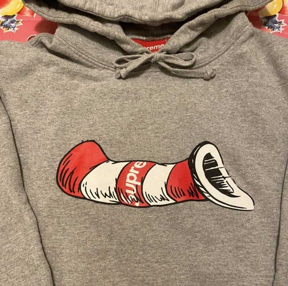 Supreme Supreme Cat In The Hat Hoodie - image 2