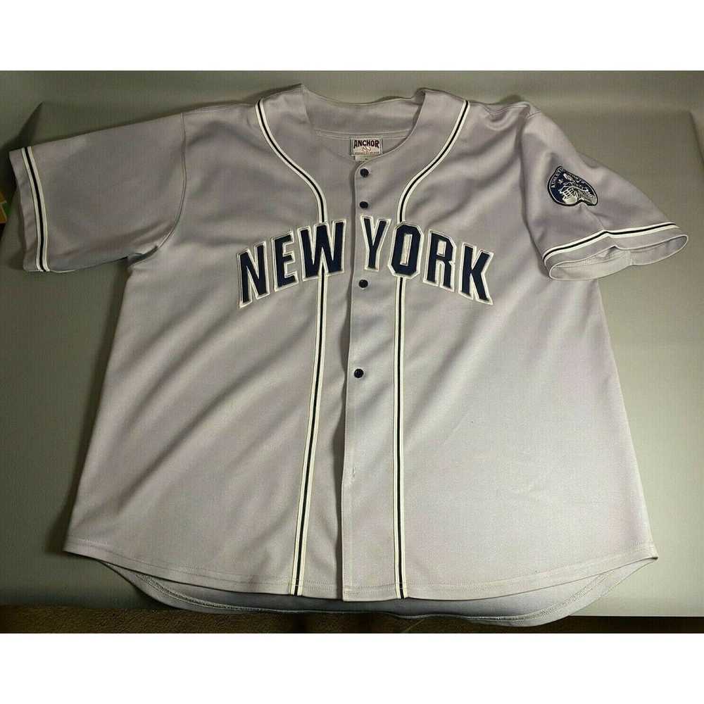 Other Vtg New York Yankees #25 STITCHED Gray Base… - image 1