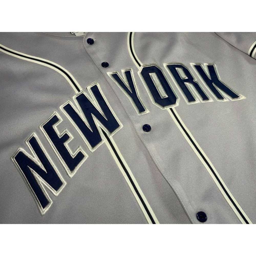 Other Vtg New York Yankees #25 STITCHED Gray Base… - image 3