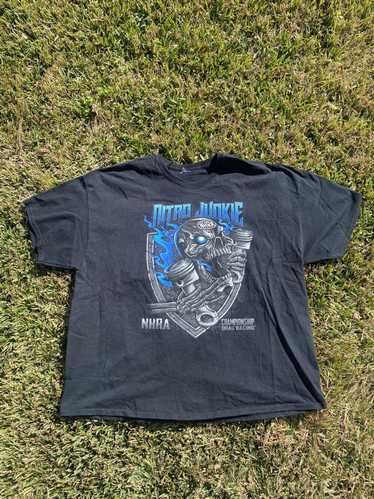 Racing × Vintage Nitro Racing AOP Skull Tee