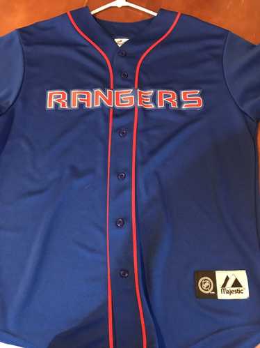 Majestic New York Rangers Rare Baseball Jersey