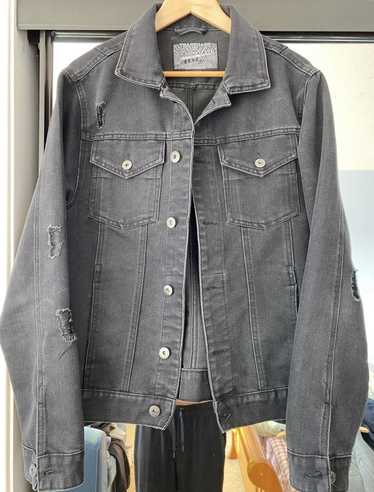 Brooklyn Cloth Dark grey denim trucker jacket