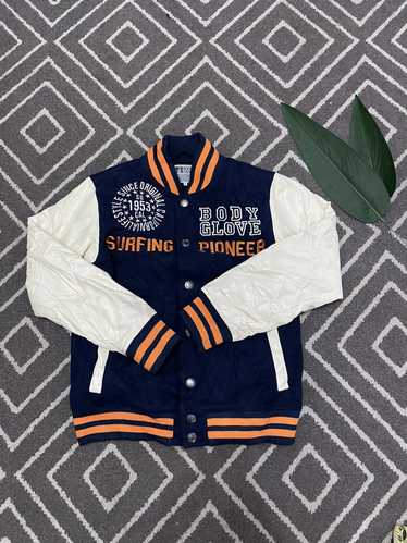 Body Glove × Varsity Jacket Body Glove embroidere… - image 1