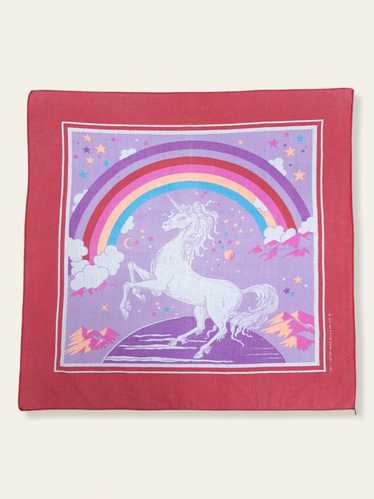 Made In Usa Vintage Unicorn Bandana