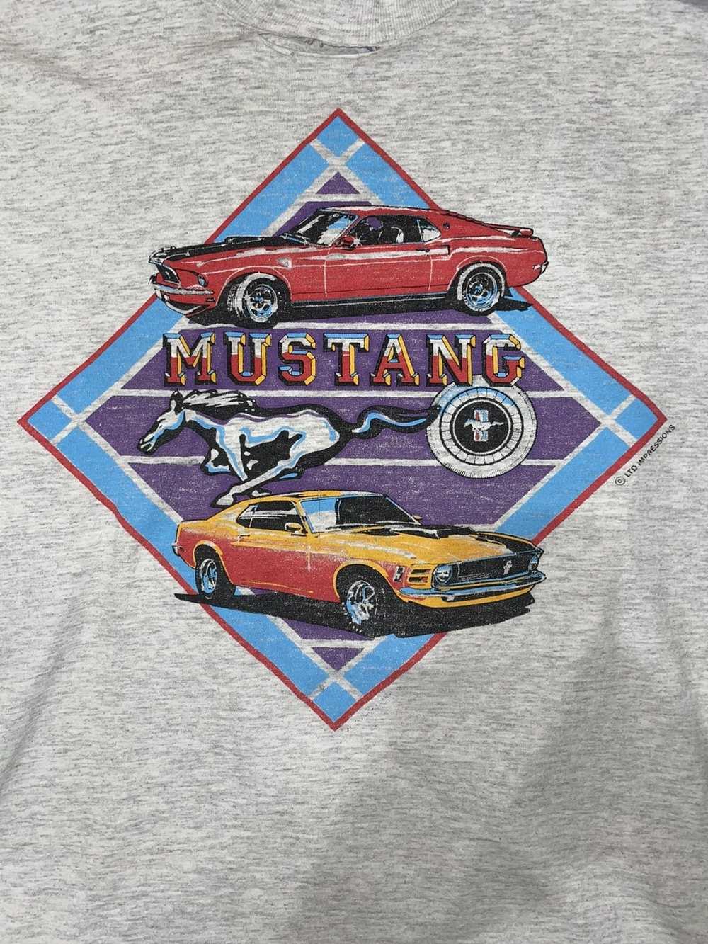 Mustang × Vintage Vintage 90s Mustang T-shirt - image 2