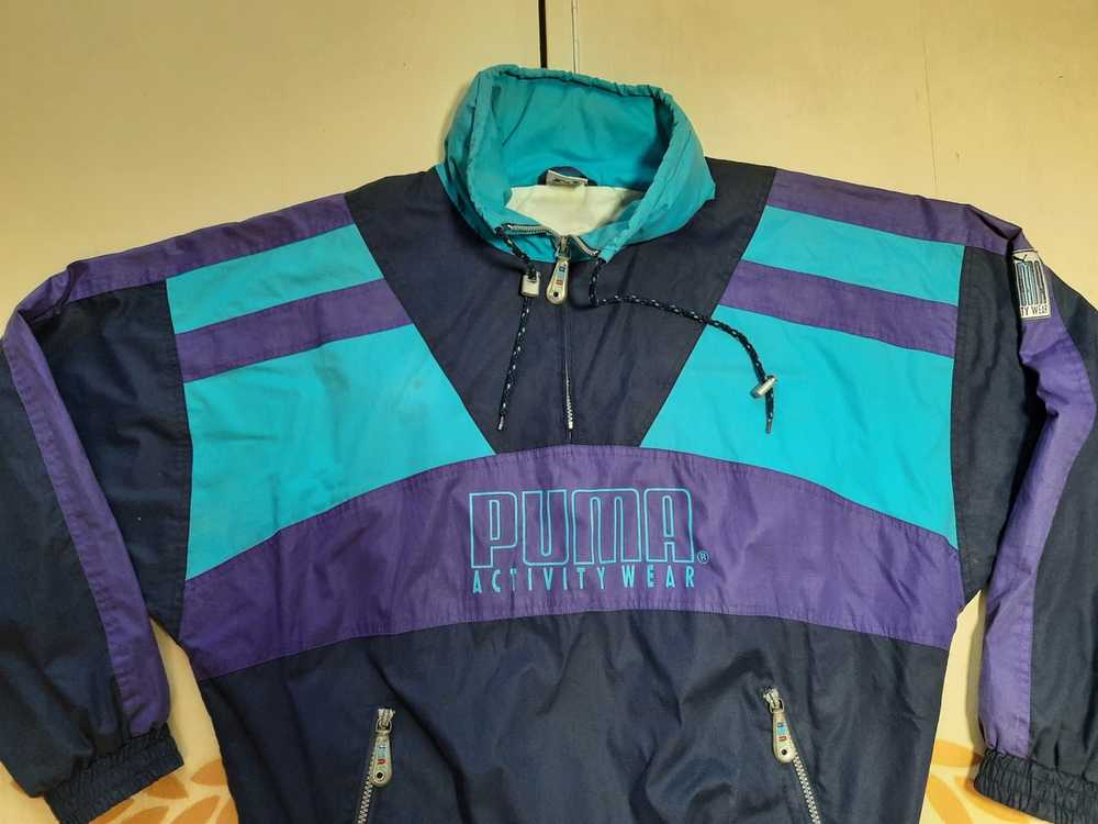 Puma × Streetwear Puma Activity Wear Anorak Vinta… - image 4