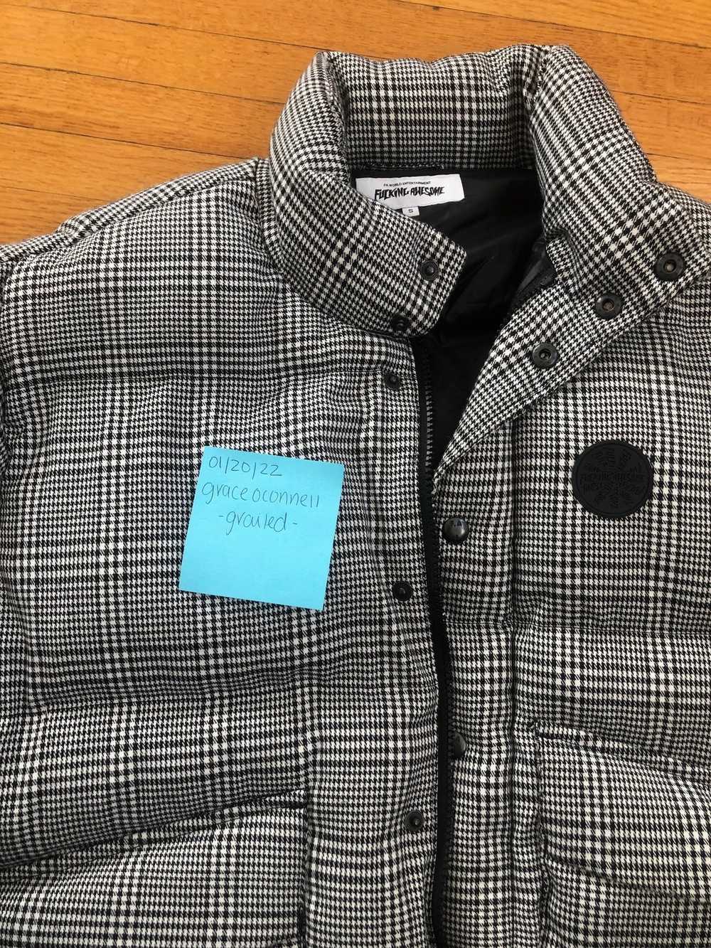 Fucking Awesome Fucking Awesome Plaid Puffer Jack… - image 6