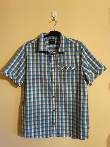 Jack Wolfskins Jack Wolfskin Short Sleeve Button … - image 1