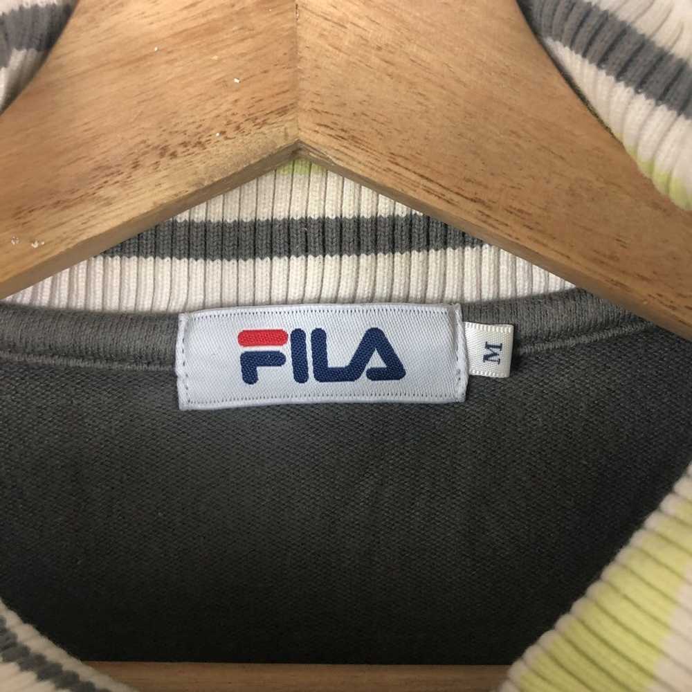 Fila × Vintage Vintage Fila Sweater Sweatshirt Ja… - image 4