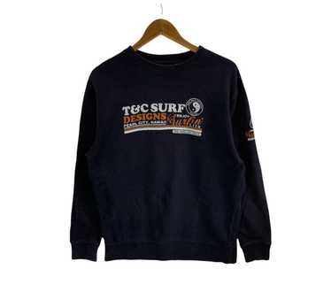 Surf Style × Vintage vintage town&country sweatsh… - image 1