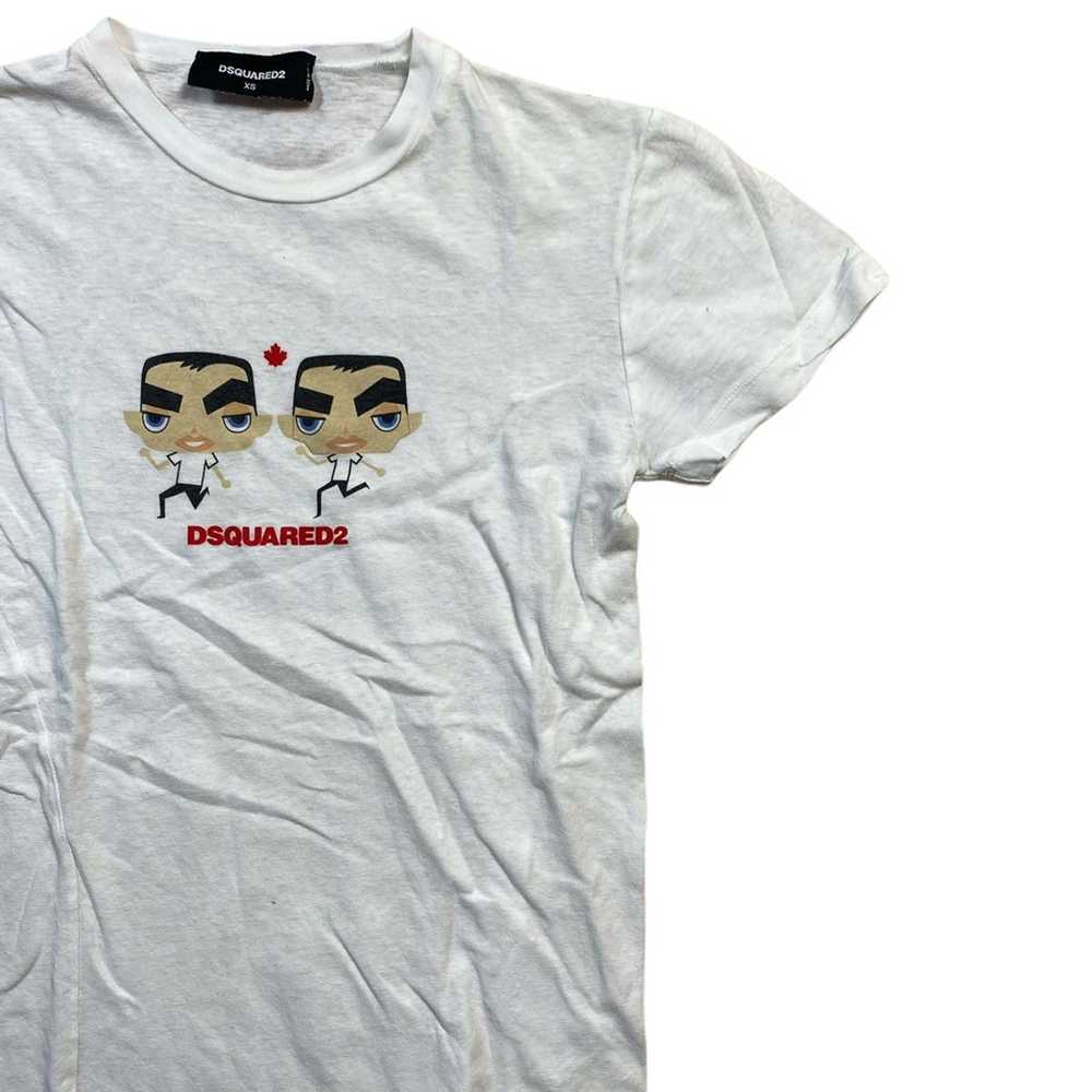 Dsquared2 × Vintage Vintage Dsquared2 white tee - image 2